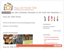 Tablet Screenshot of haus-der-kinder.at